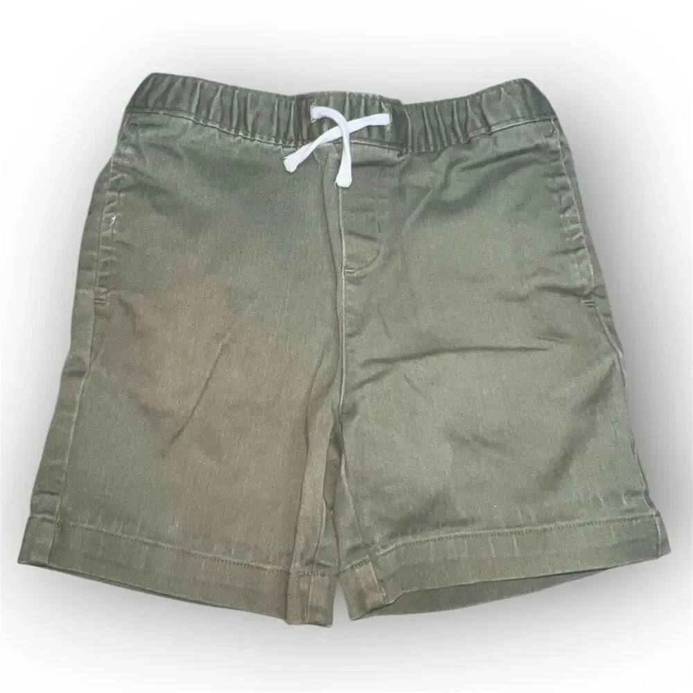 Janie and Jack, Cotton Blend Pull-on Shorts, Elastic Drawstring Waist, Boys 5